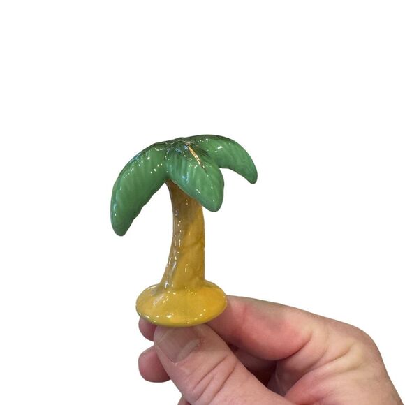 Nora Fleming Hand-Painted Mini: In The Breeze Palm Tree 3.5" - Picture 2 of 6